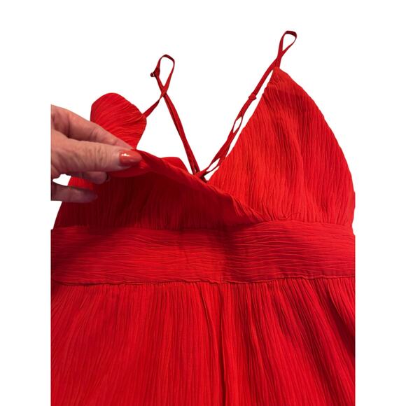 Saints and Secrets Red Mini Dress Size M - Picture 9 of 15